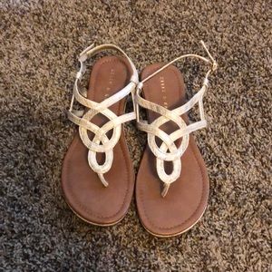 Light gold DSW sandals